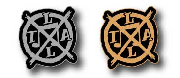 To Live A Lie - No Music Just Noise Silver Enamel Button (image for) To Live A Lie - No Music Just Noise Silver Enamel Button