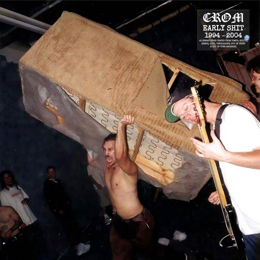 Crom - Early Shit 1994-2004 LP (black vinyl) (image for) Crom - Early Shit 1994-2004 LP (black vinyl)