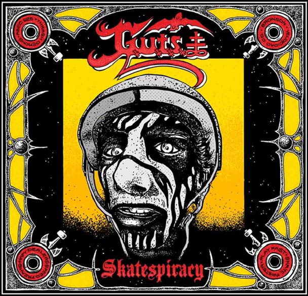 GxUxTxSx - Skatespiracy LP (first press) (image for) GxUxTxSx - Skatespiracy LP (first press)
