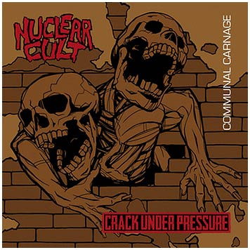 Nuclear Cult / Crack Under Pressure - split LP (image for) Nuclear Cult / Crack Under Pressure - split LP