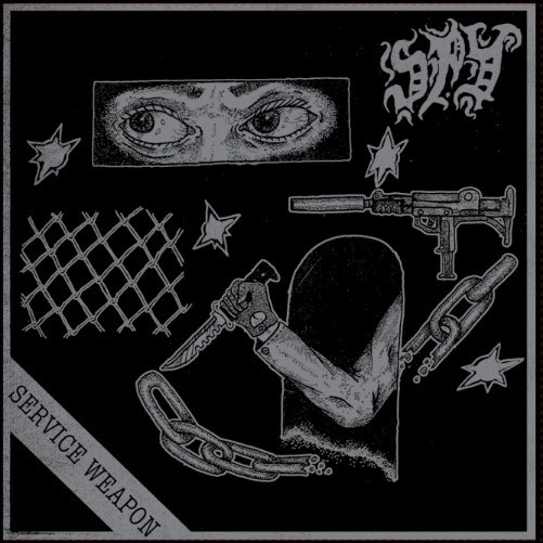 Spy - Service Weapon 7" (smoke vinyl/silver cover) (image for) Spy - Service Weapon 7" (smoke vinyl/silver cover)