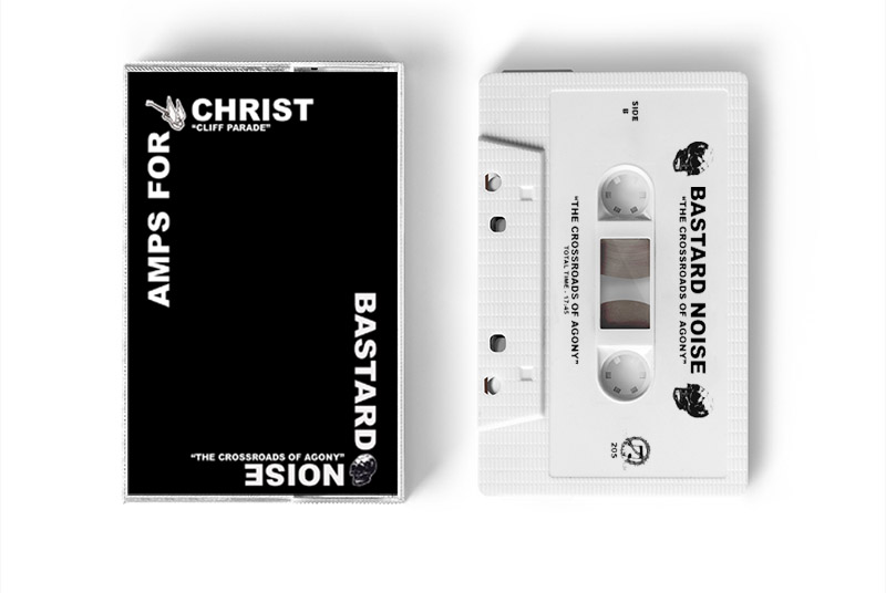 Amps For Christ / Bastard Noise - Split CS (image for) Amps For Christ / Bastard Noise - Split CS