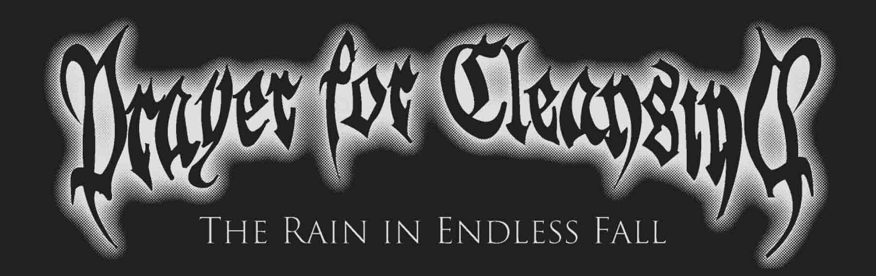 Prayer For Cleansing - The Rain In Endless Fal 8.5x2.75" sticker (image for) Prayer For Cleansing - The Rain In Endless Fal 8.5x2.75" sticker