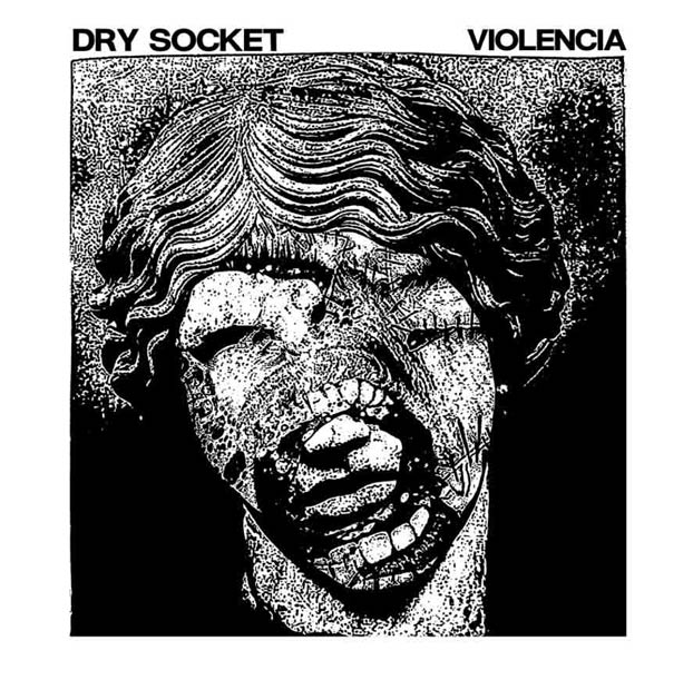 Dry Socket / Violencia - split 7" (mixed vinyl) (image for) Dry Socket / Violencia - split 7" (mixed vinyl)